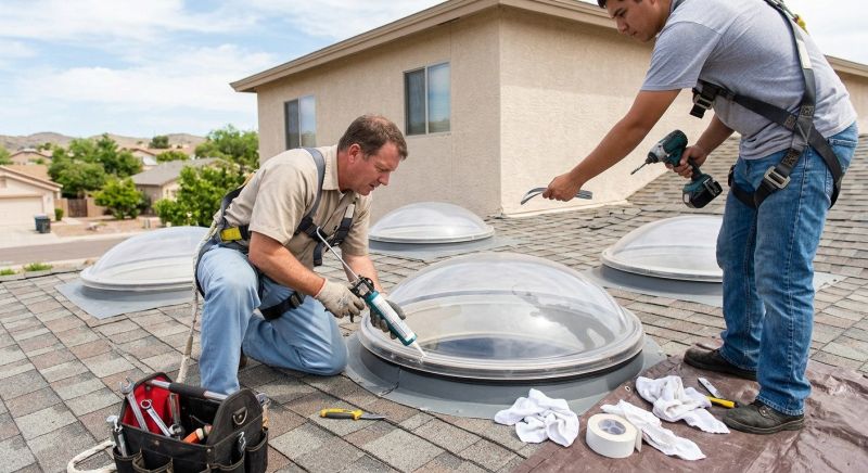 Dome Skylight Repair in Puyallup, WA