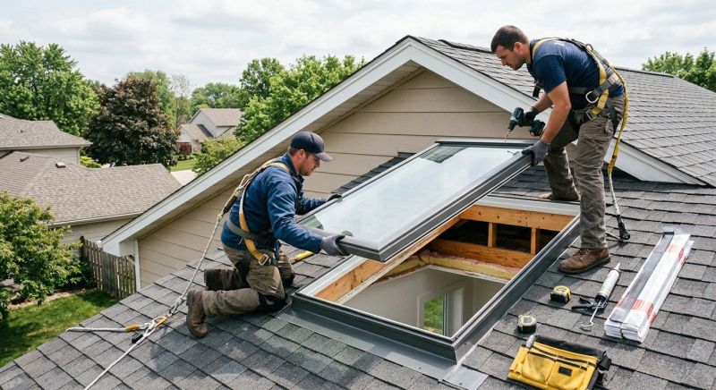 Roof Skylight Installation in Columbia, MO