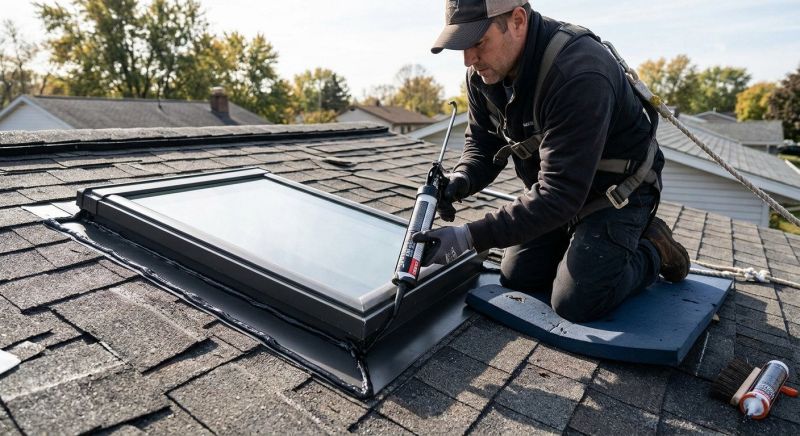 Skylight Leak Repair in Gig Harbor, WA