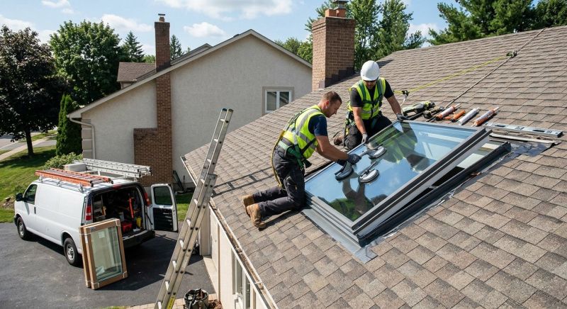Glass Skylight Replacement