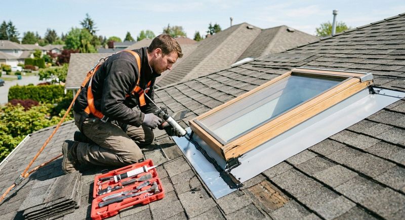 Skylight Glass Repair in Bellevue, WA